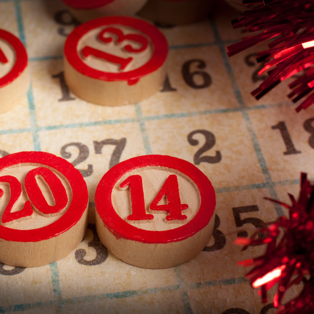 Bingo navideño ¡Que papa noel nos traiga mucha suerte!