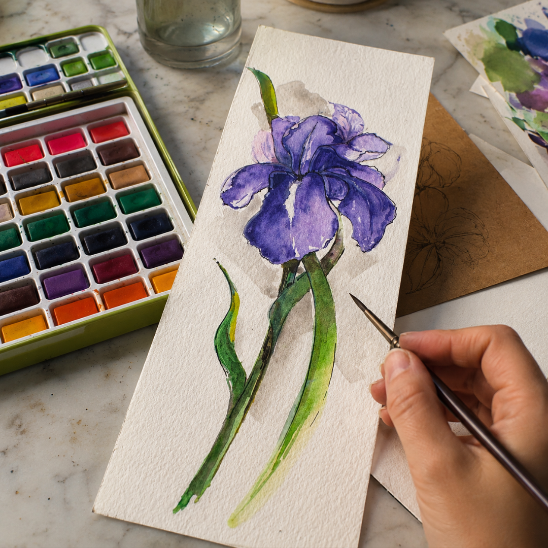 Taller de acuarela botánica: Flores, color y creatividad